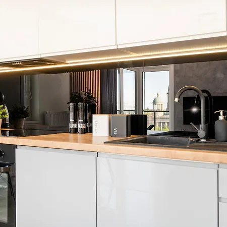 Grand I Premium 3-Room Apart With Parking I 2 Bathrooms I Terrace Łódź