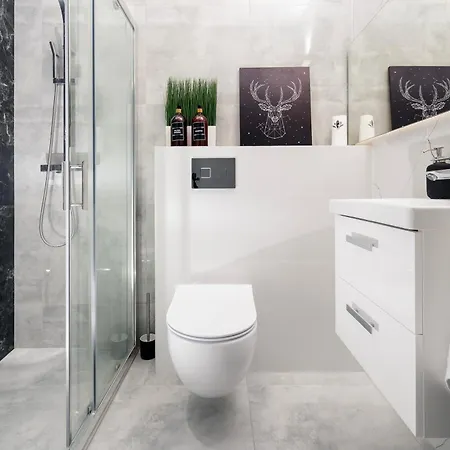 Grand I Premium 3-Room Apart With Parking I 2 Bathrooms I Terrace